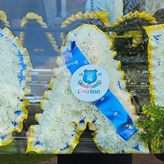 Football Dad Fresh Funeral Flowers Letter Funeral Tribute