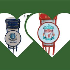 Football Teams - Spiked Metal Grave Pot 