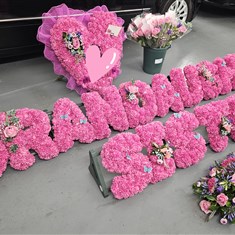 Elmo &amp; Miss Rachel themed funeral package for a little girl